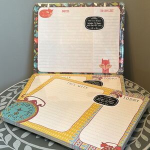 Make A List Notepad Set of 3 NWT